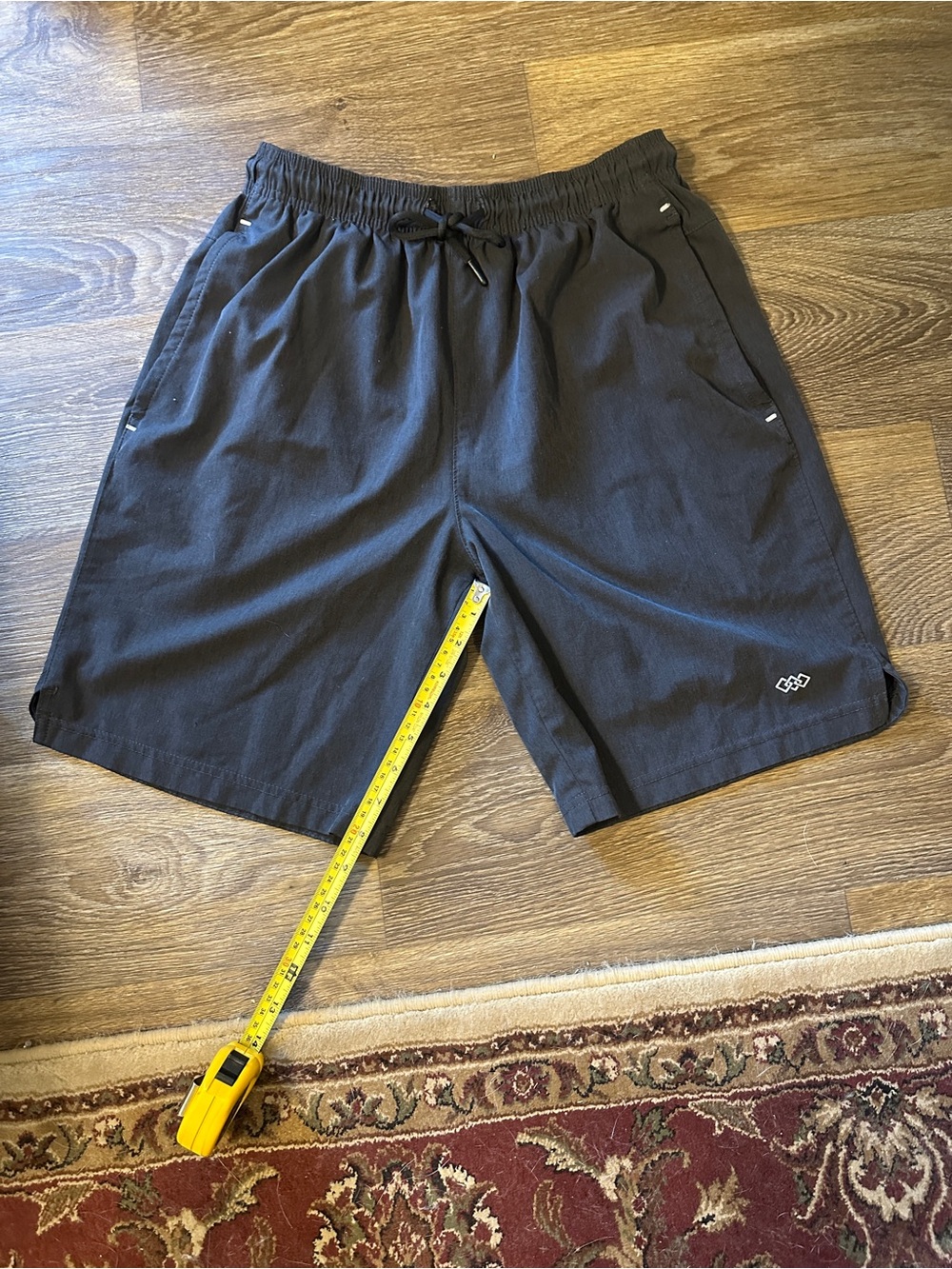 Men's Athletic Black Performance Shorts